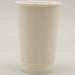 500pcs Compostable Coffee Cups Double wall 16oz/473ml White |  WHDW16OZ Makfry
