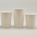 500pcs Compostable Coffee Cups Double wall 16oz/473ml White |  WHDW16OZ Makfry