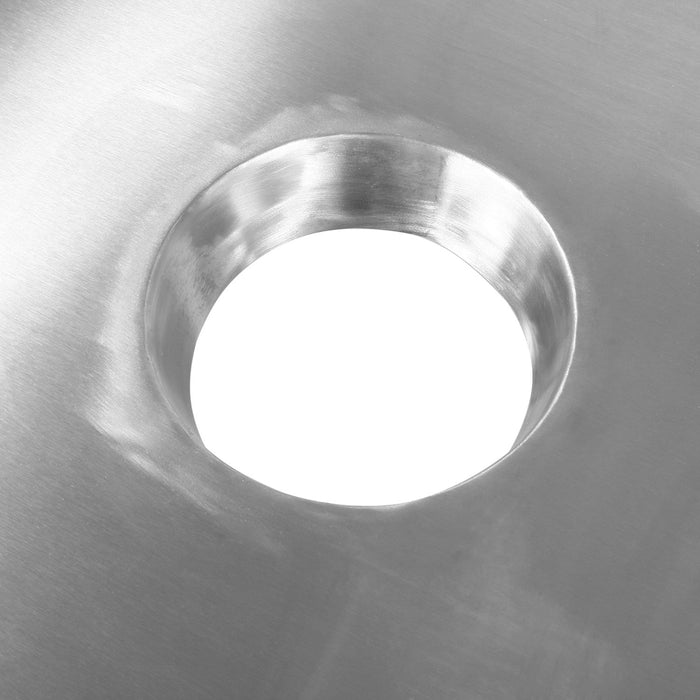 Professional Waste Disposal Table Stainless Steel 4 Side Up Marine Edge Backsplash 1000x600x950mm | Whdw10060 B Makfry