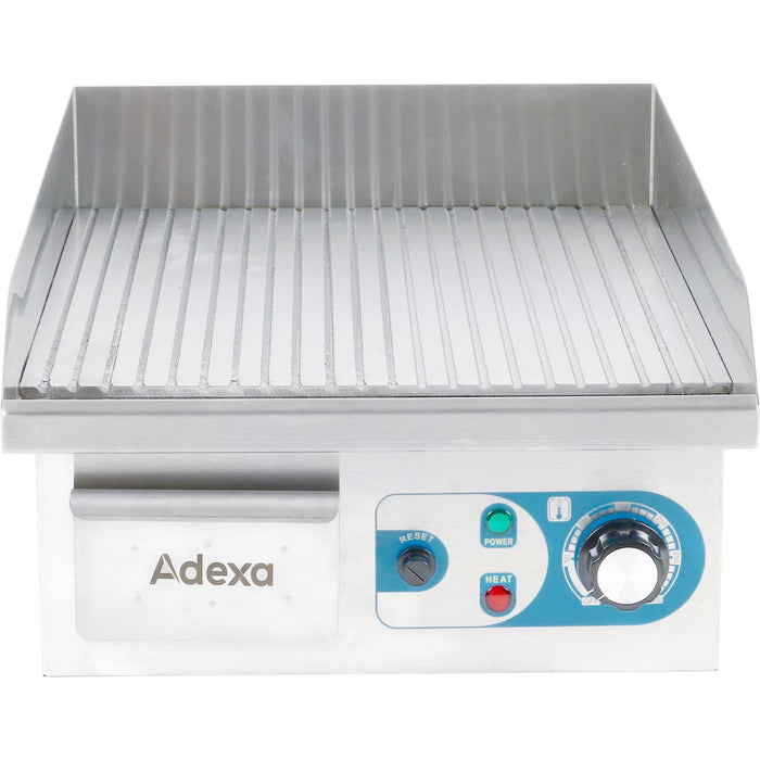 Commercial Griddle Ribbed Small 1 zone 2kW Electric |  WHEG810AR