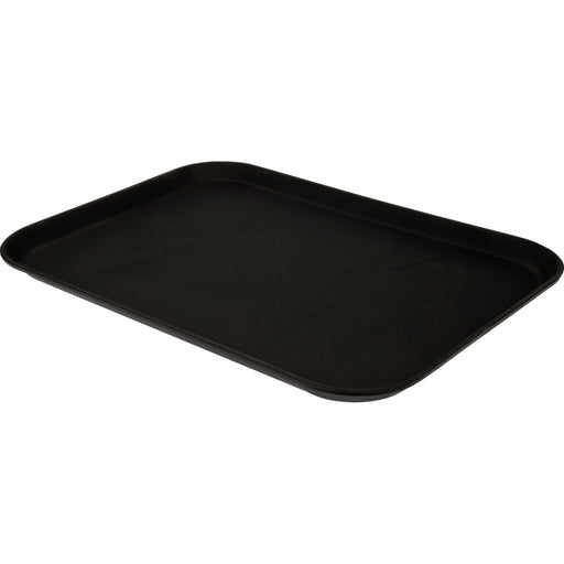 Non-skid Serving tray Super plastic Rectangular 350x270mm Black |  WHF1014 Makfry