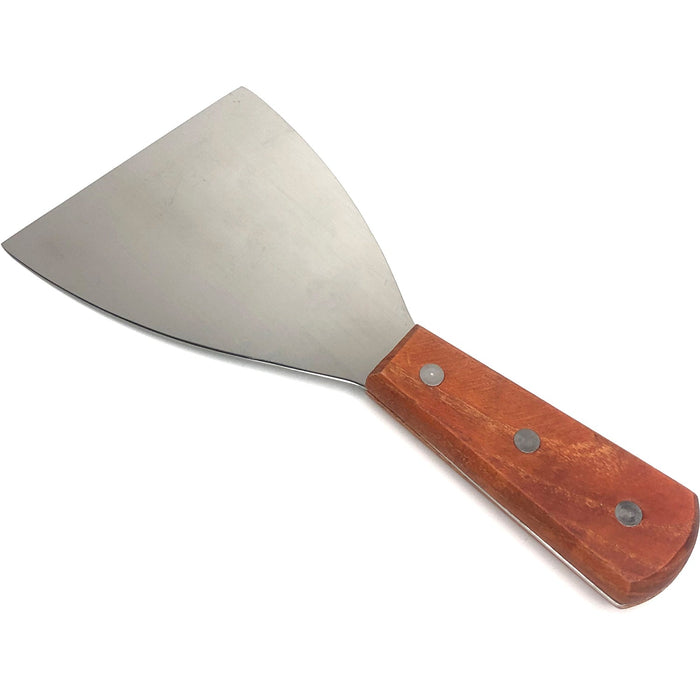 Turner 22cm Stainless steel Wood handle |  WHK049 Makfry