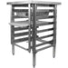 Commercial Equipment Stand With 6 Tier Tray Rack Gn1/1 Marine Edges 800x700x900mm | Whmtr7080 Makfry