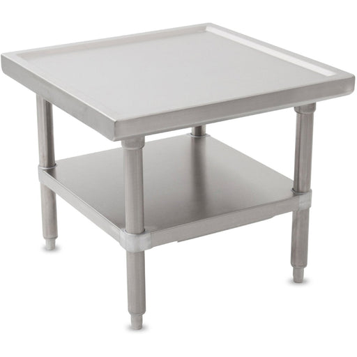 Stainless Steel Commercial Equipment Stand With Galvanised Undershelf &Amp; Marine Edges 1000x700x600mm | Whmt70100 Makfry