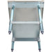 Stainless Steel Commercial Equipment Stand with Galvanised Undershelf & Marine Edges 600x600x600mm |  WHMT6060 Makfry