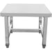 Commercial Equipment Stand / Low Height Table Stainless Steel 600x600x400mm |  WHPS6060 Makfry