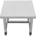Commercial Equipment Stand / Low Height Table Stainless Steel 450x450x400mm |  WHPS4545 Makfry
