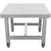Commercial Equipment Stand / Low Height Table Stainless Steel 600x600x400mm |  WHPS6060 Makfry