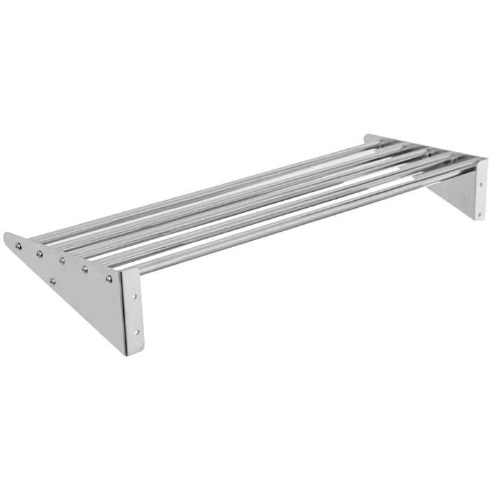 Tubular Wall shelf Stainless steel 1200x320x140mm |  WHRT120 Makfry