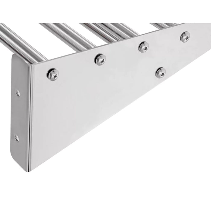 Tubular Wall shelf Stainless steel 1500x320x140mm |  WHRT150