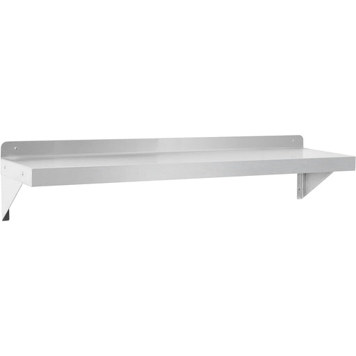 Commercial Wall shelf Stainless steel 2440x300x255mm |  WS1296 Makfry