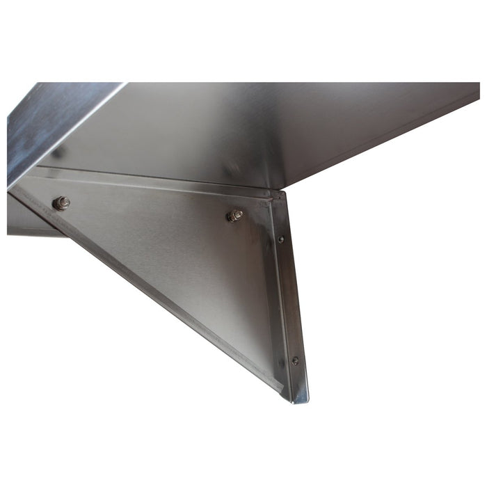 Wall Shelf Stainless steel 700x350x250mm |  WHWS35070