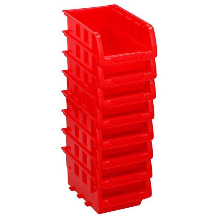 8pcs Small Half Bulk Bin Storage Organiser |  WK0800