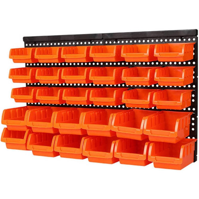 32 Piece Wall Storage Bin Set |  WK1812