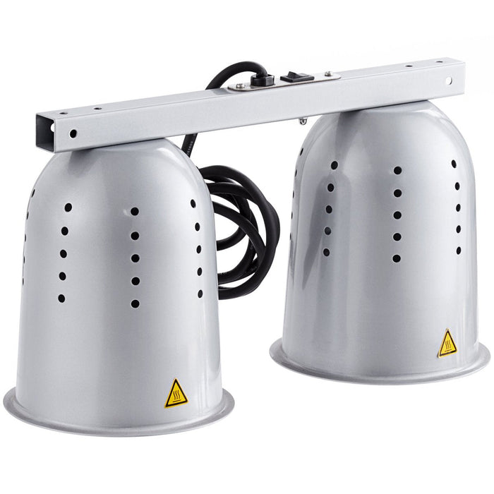 Commercial Suspension Food Warmer 2 heating lamps |  WLB550 Makfry