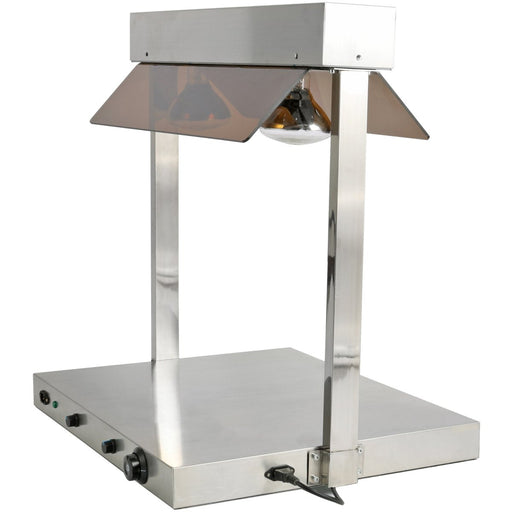 Buffet Food Warmer With Gantry Stainless Steel 2 Infrared Lamps Sneeze Guards 2x Gn1/1 | Wm2 Fxx Makfry