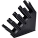Black Cup Holder / Dispenser 4 Stacks |  WQB3001 Makfry