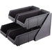 4 Bin Countertop Organiser 2 Tier Black |  WQL3004 Makfry