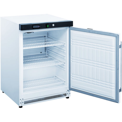 Commercial Refrigerator Undercounter 150 litres White Single door |  WR200 Makfry
