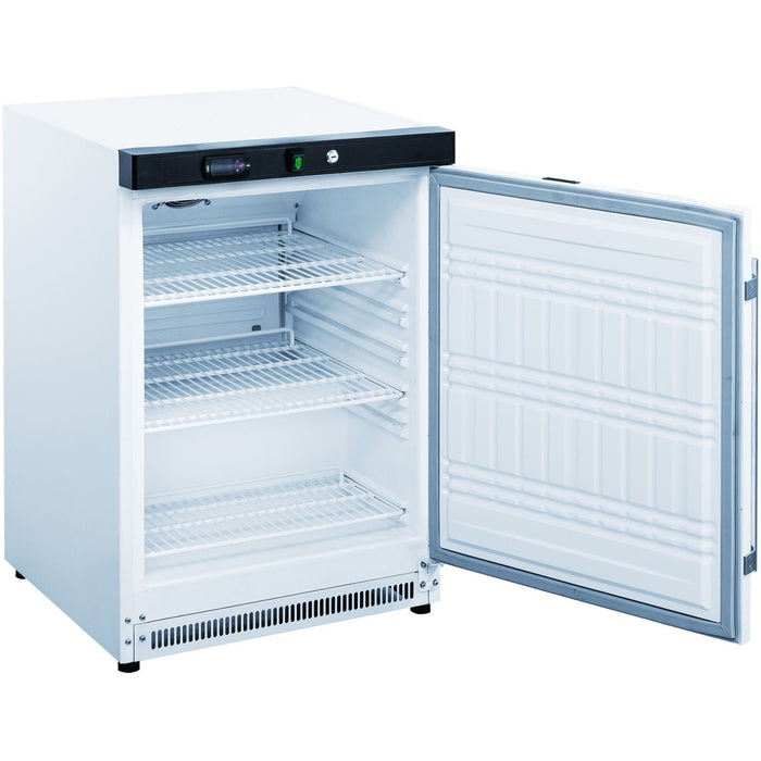 Commercial Refrigerator Undercounter 150 litres White Single door |  WR200 Makfry