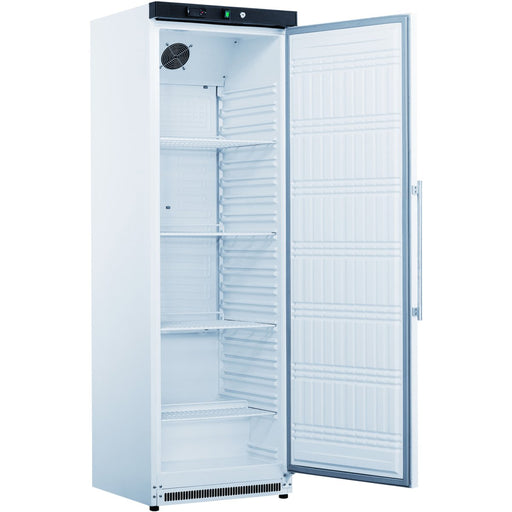 Commercial Refrigerator Upright Cabinet 400 Litres White Single Door | Wr400 Makfry