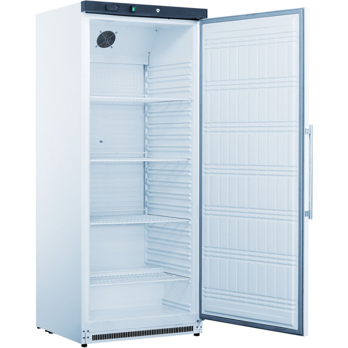 600lt Commercial Refrigerator Upright cabinet White Single door Ventilated cooling |  WR600