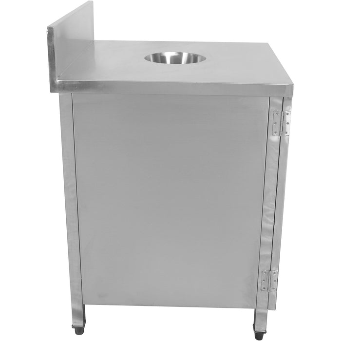 Commercial Waste Bin Cabinet Stainless Steel | Wrsa7070 H Makfry