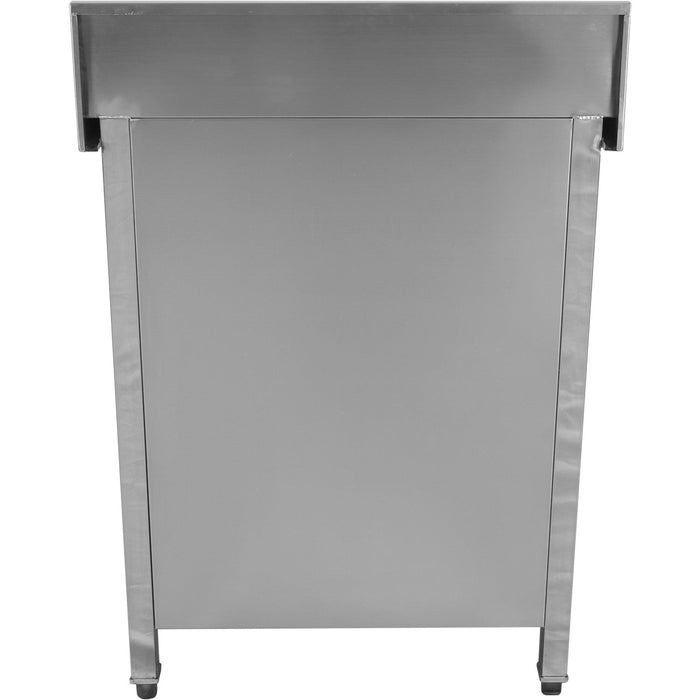 Commercial Waste Bin Cabinet Stainless Steel | Wrsa7070 H Makfry