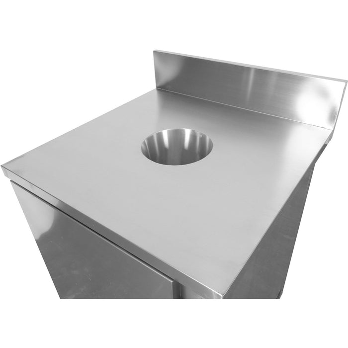 B Grade Commercial Waste Bin Cabinet Stainless Steel | Wrsa7070 H B Grade Makfry