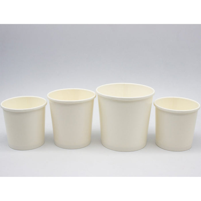 500pcs White Soup Bowl 24oz/709ml PE |  WSB24OZ