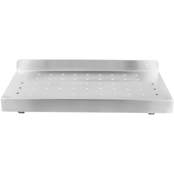 Wall Shelf Perforated 1 tier Stainless steel 1600x400x254mm |  WSW40160P