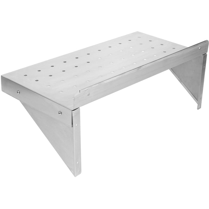 Wall Shelf Perforated 1 tier Stainless steel 900x350x254mm |  WSW35090P Makfry