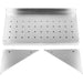 Wall Shelf Perforated 1 tier Stainless steel 900x350x254mm |  WSW35090P Makfry