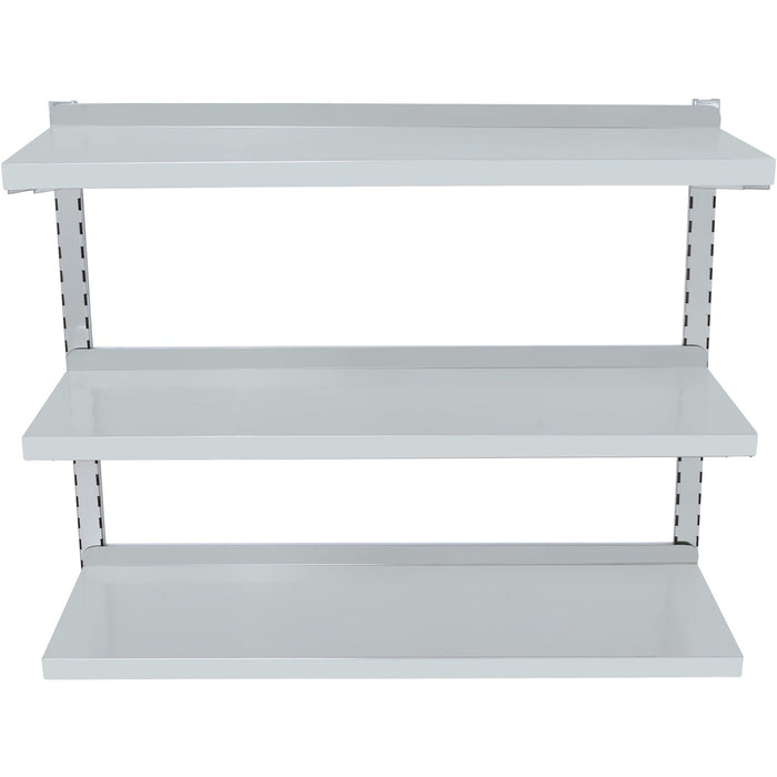 Wall shelf 3 levels 1200x300x900mm Stainless Steel |  WSWB12030 Makfry