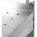 Wall Shelf Perforated 2 tiers Stainless steel 1200x300x600mm |  WSWB30120P Makfry