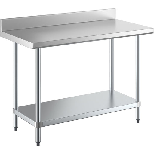 Commercial Stainless Steel Work Table Bottom shelf Upstand 1500x700x900mm |  WT70150GB Makfry