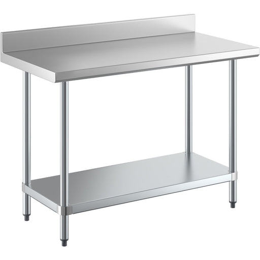 B GRADE Commercial Stainless Steel Work Table Bottom shelf Upstand 1500x600x900mm |  WT60150GB B GRADE Makfry