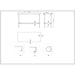 B GRADE Commercial Stainless Steel Work Table No Bottom shelf 1500x600x900mm |  WT60150GNU B GRADE Makfry