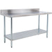 Commercial Stainless Steel Work Table Upstand 1800x600x900mm |  WT60180GB Makfry