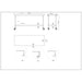 Commercial Mobile Stainless Steel Work Table Bottom Shelf 1800x600x900mm | Wt60180 Gmobile Makfry