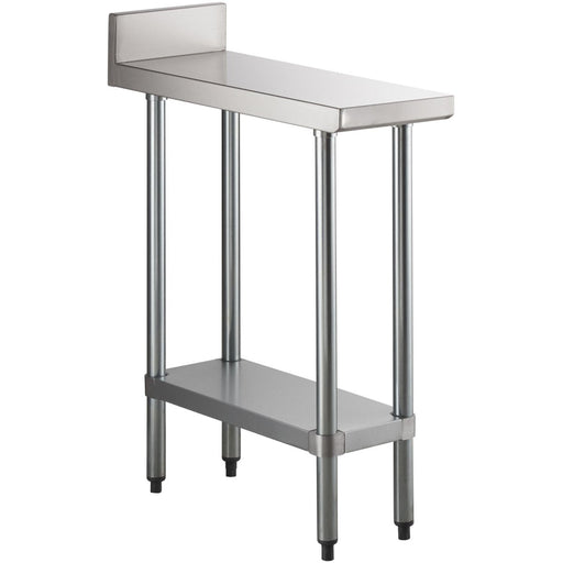 Commercial Stainless Steel Work Table Bottom shelf Upstand 300x600x900mm |  WT6030GB Makfry