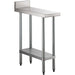Commercial Stainless Steel Work Table Bottom shelf Upstand 450x600x900mm |  WT6045GB Makfry