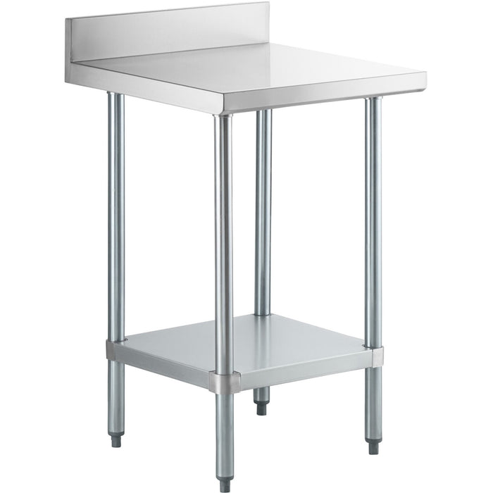 B GRADE Commercial Stainless Steel Work Table Bottom shelf Upstand 700x600x900mm |  WT6070GB B GRADE