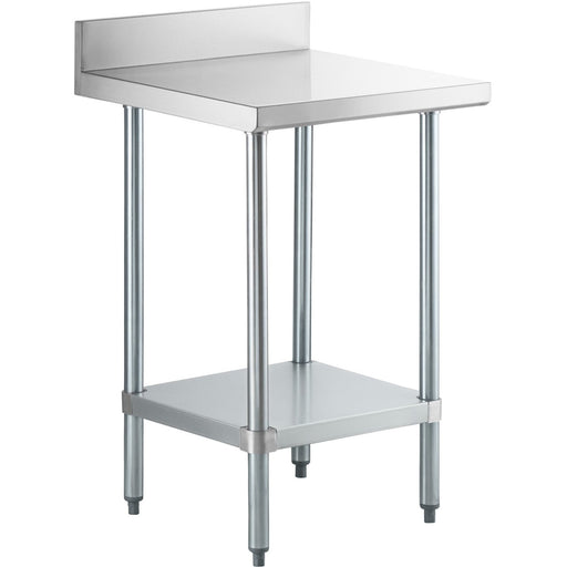 B GRADE Commercial Stainless Steel Work Table Bottom shelf Upstand 700x700x900mm |  WT7070GB B GRADE Makfry