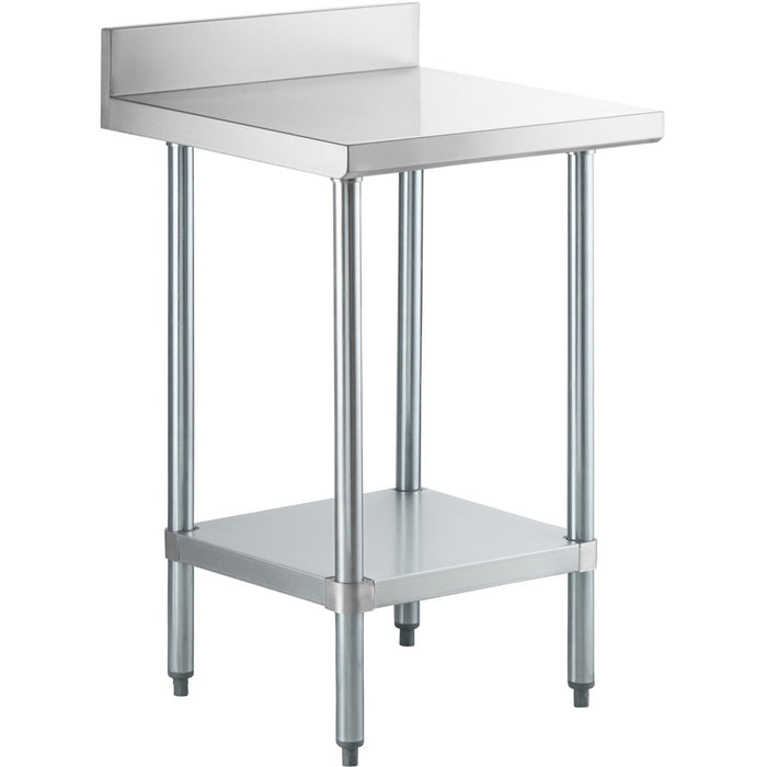 B GRADE Commercial Stainless Steel Work Table Bottom shelf Upstand 700x700x900mm |  WT7070GB B GRADE Makfry