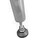 B GRADE Commercial Mobile Work table with Adjustable feet Stainless steel Bottom shelf Rear upstand 1400x600xx850/930mm |  WT60140C B GRADE Makfry