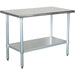 Stainless Steel Work Table Bottom Shelf 1700x600x900mm |  ETW17060 Makfry