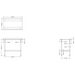 Commercial Work table Stainless steel Rear upstand Bottom shelf 1000x600x900mm |  WTG600X100050R Makfry