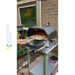Commercial Work table Stainless steel Rear upstand Bottom shelf 1000x600x900mm |  WTG600X100050R Makfry