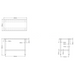 Commercial Work table Stainless steel Bottom shelf 1200x600x900mm |  WTG600X1200 Makfry